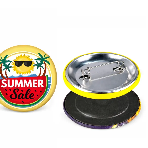 Badges personnalisés ronds pour merchandising